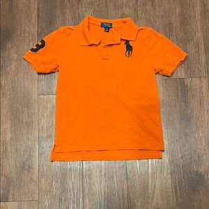 Polo by Ralph Lauren Kids Bright Orange Polo